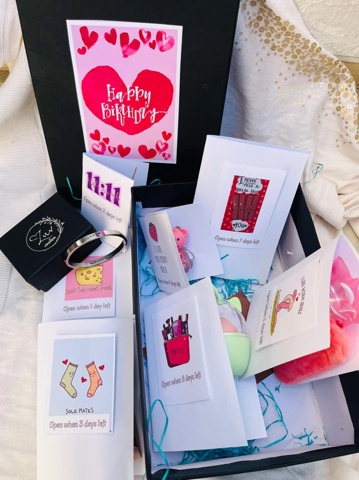 Birthday hamper For 7 day 7 gifts