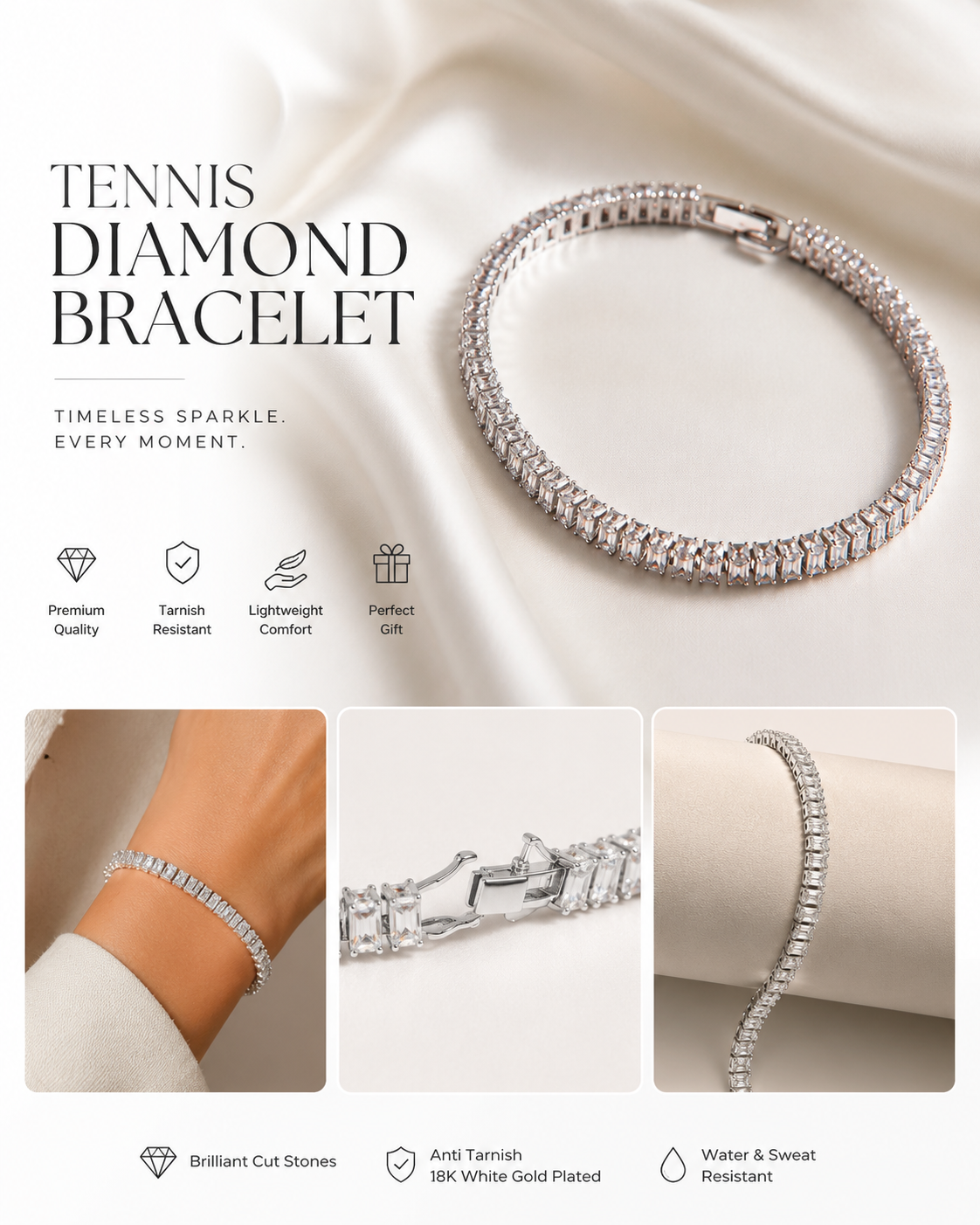 TENNIS DIAMOND BRACELET