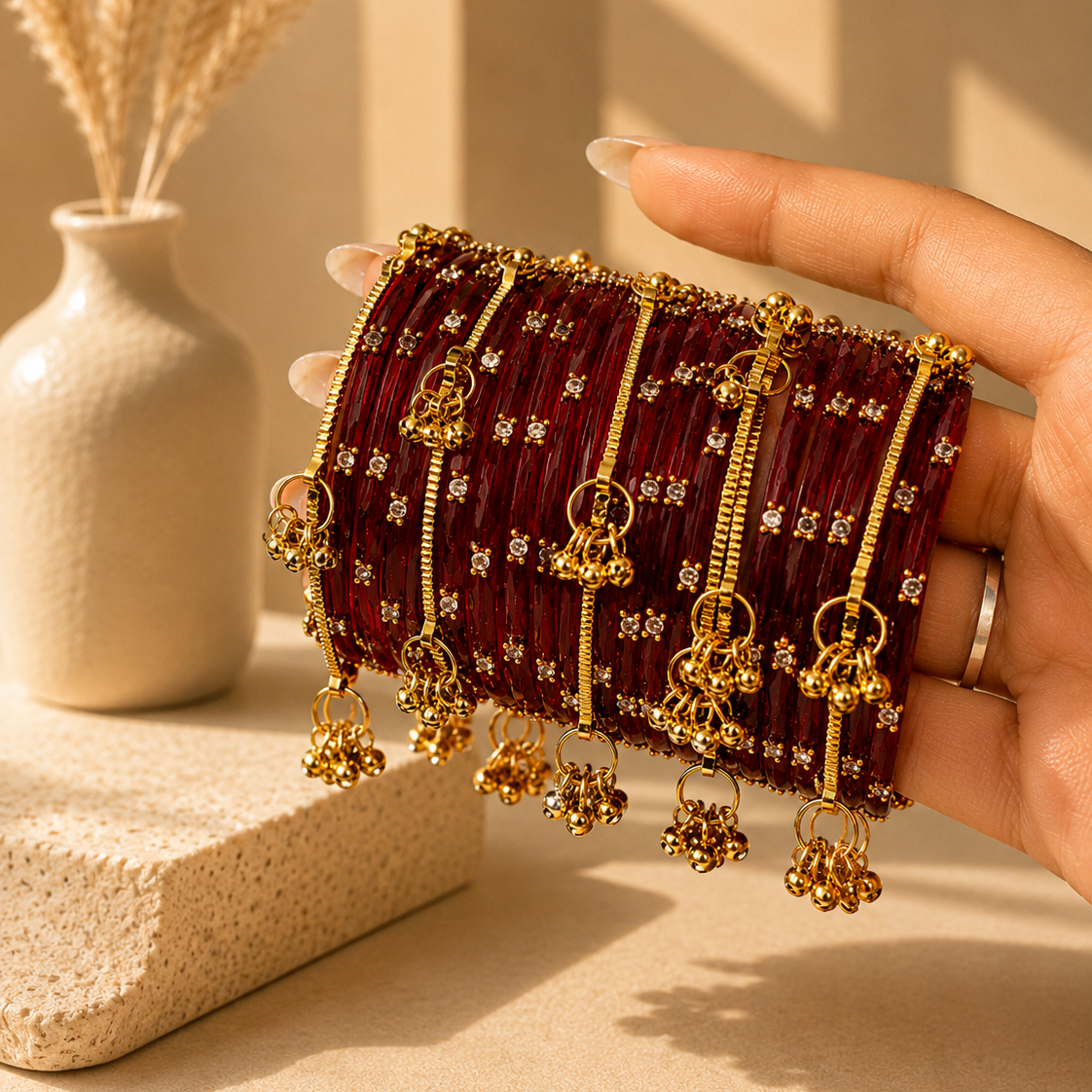 Kashmiri Bangle Set