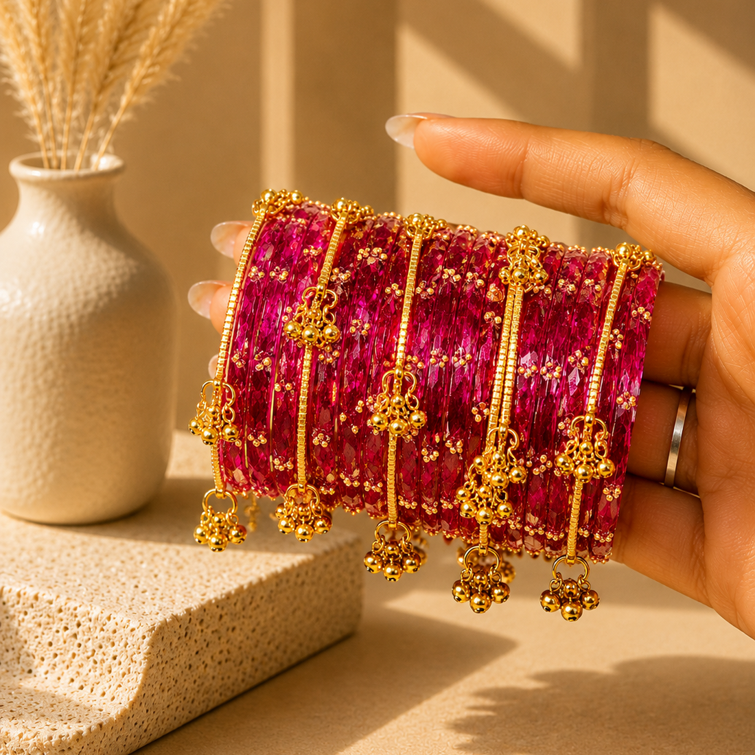 Kashmiri Bangle Set