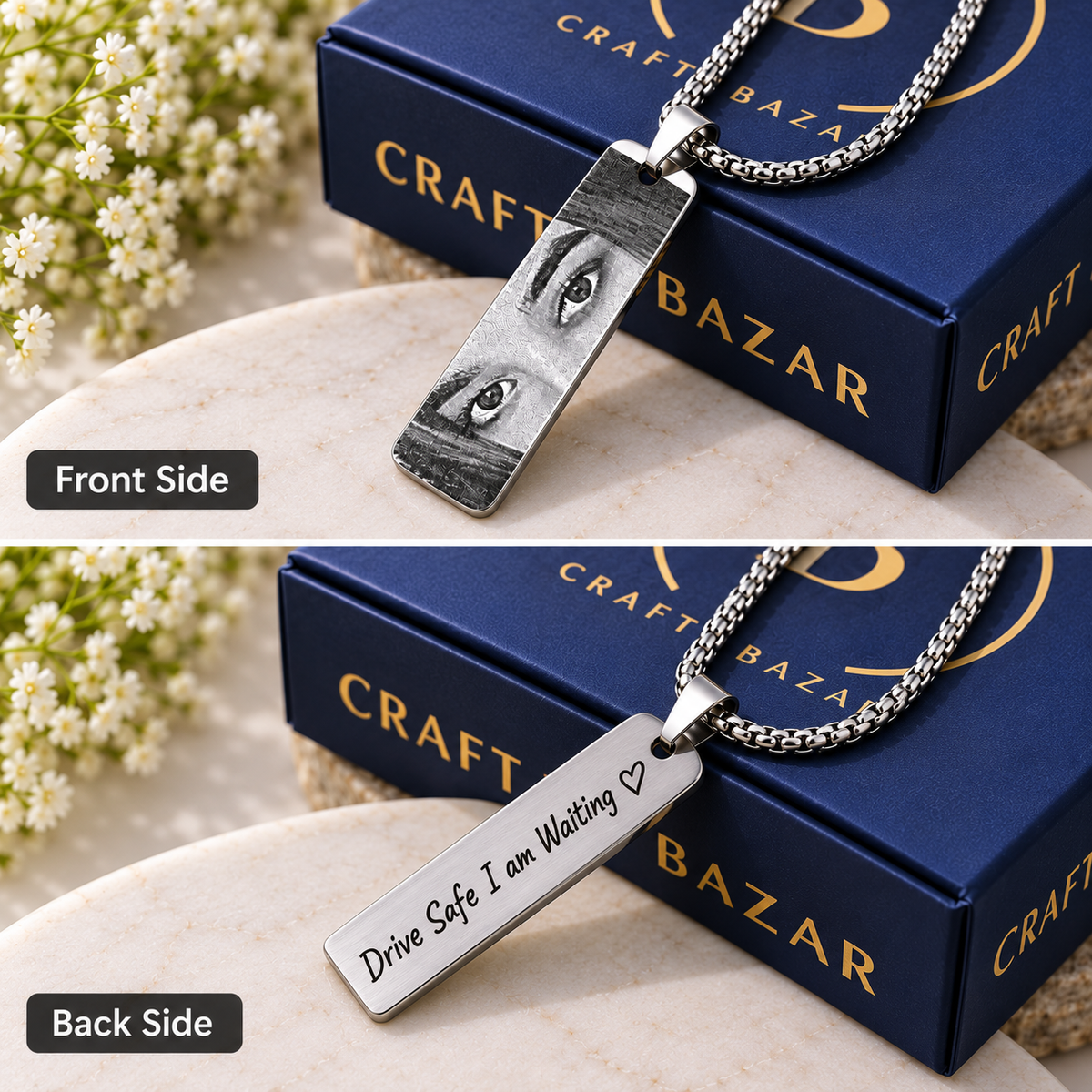 Eye Photo Necklace