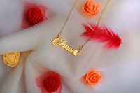 Heart Design Candlescript Customized Name Pendant