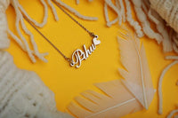 Heart Design Customized Name Pendant