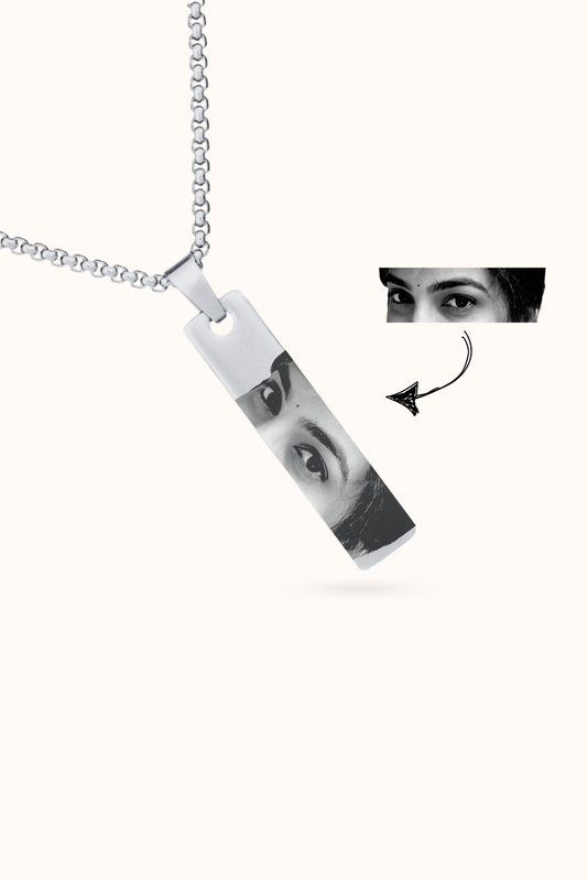 Eye Photo Necklace
