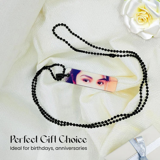 Printed Eye Photo Pendant